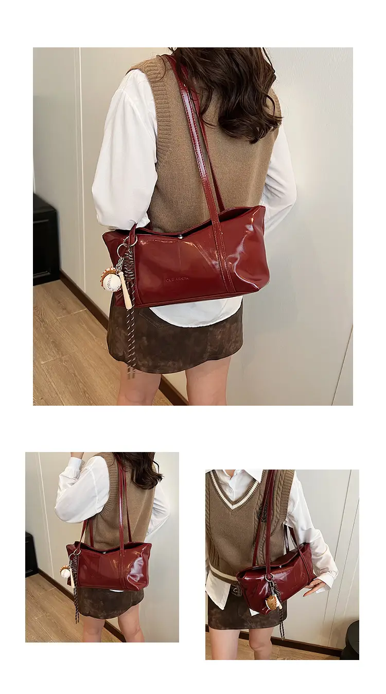 Black Korean Underarm Bag for Women 2024 — feature 14