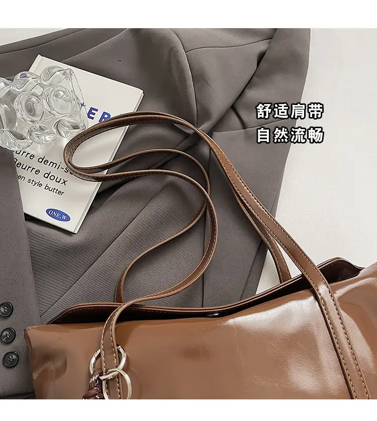 Black Korean Underarm Bag for Women 2024 — feature 5