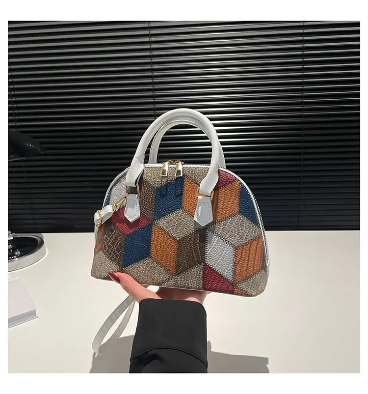 Women's Multi Color Geometric Crossbody Bag 2024 — feature 23
