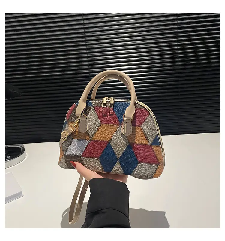 Women's Multi Color Geometric Crossbody Bag 2024 — feature 24