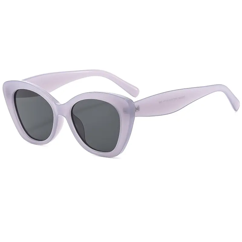 Women Black Cat's Eye Sunglasses Elegant Casual Fashion - Image 4