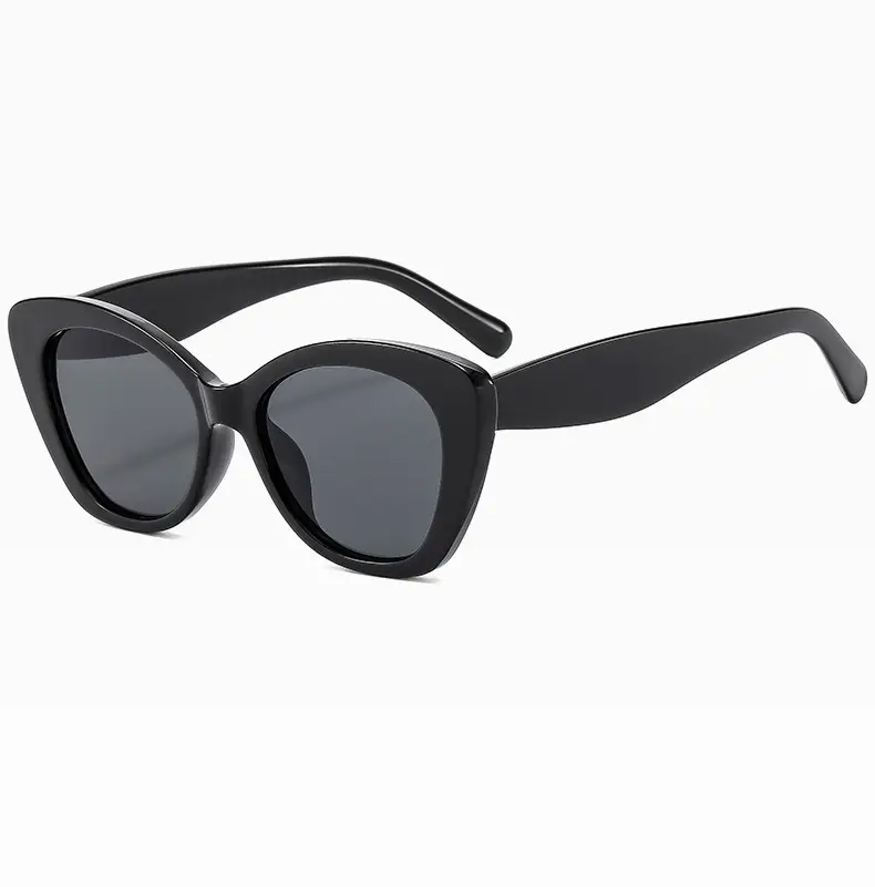 Women Black Cat's Eye Sunglasses Elegant Casual Fashion — feature 12