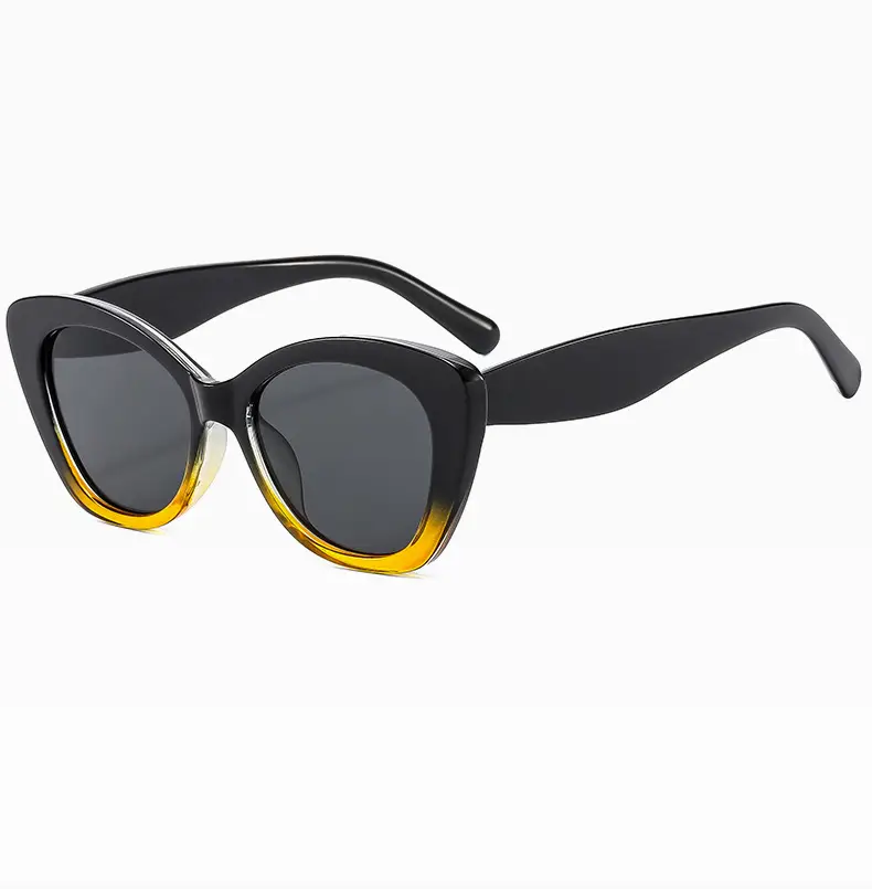 Women Black Cat's Eye Sunglasses Elegant Casual Fashion — feature 14