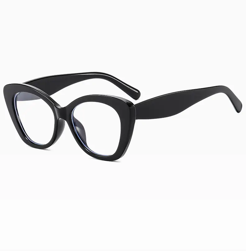 Women Black Cat's Eye Sunglasses Elegant Casual Fashion — feature 24