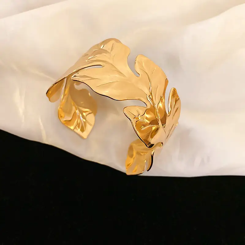 Cross-border European and American Open Arm Ring Bracelet Advanced Sense Niche Joker Bracelet Exaggerated Personality Fashion Jewelry Women Wholesale