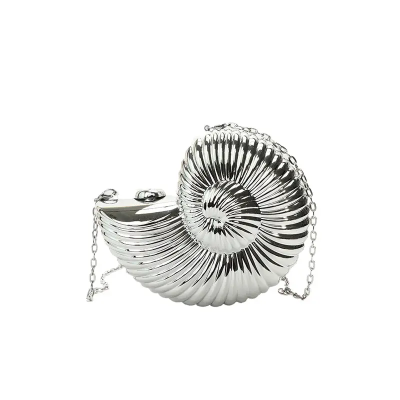 Golden Shell Crossbody Bag for Women 2024 - Image 6