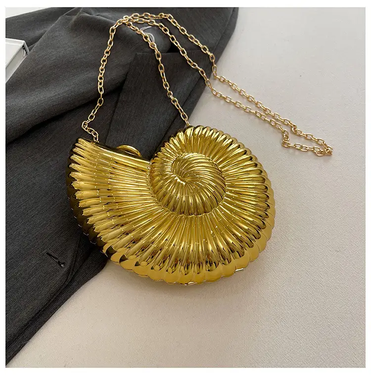 Golden Shell Crossbody Bag for Women 2024 — feature 16