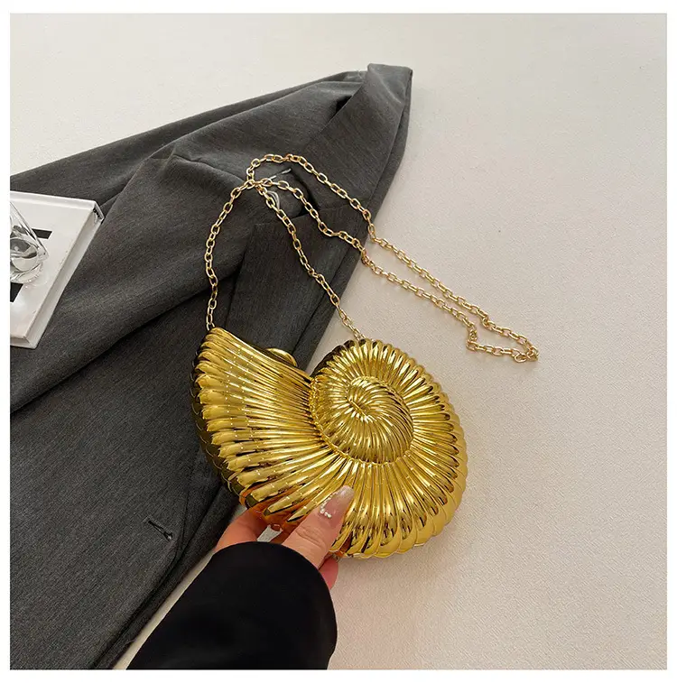 Golden Shell Crossbody Bag for Women 2024 — feature 17