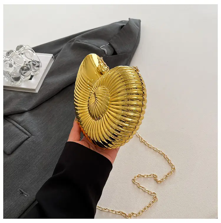 Golden Shell Crossbody Bag for Women 2024 — feature 18