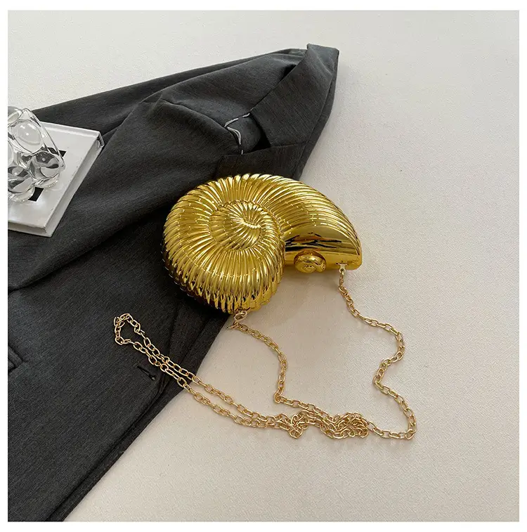 Golden Shell Crossbody Bag for Women 2024 — feature 19