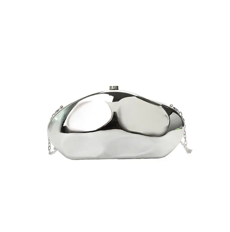 Gold Acrylic Stone Clutch Bag for Women — feature 28