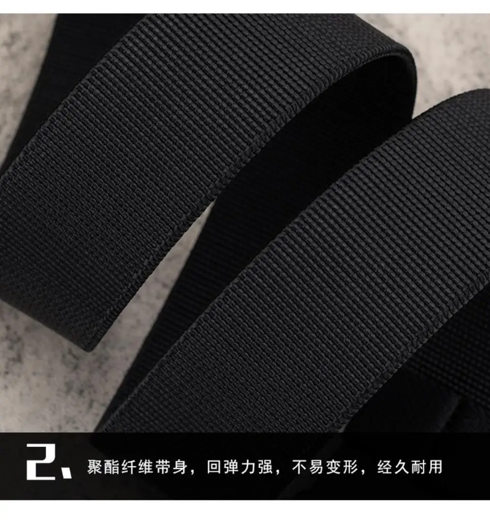 Military Tactical Magnetic Belt for Men Black — feature 16