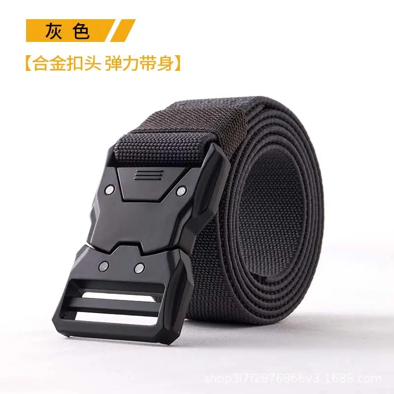 Military Tactical Magnetic Belt for Men Black - Image 12