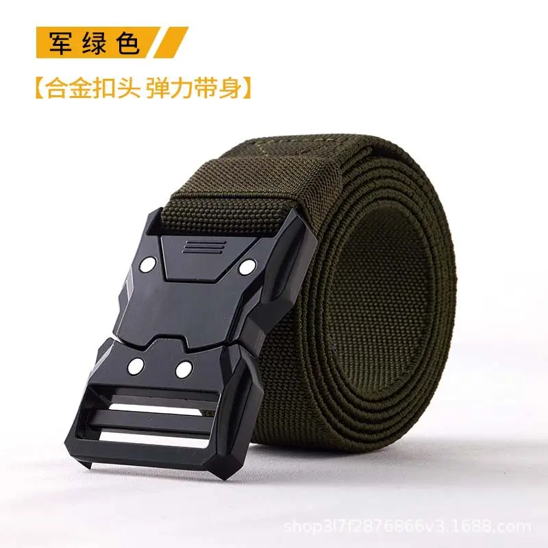Military Tactical Magnetic Belt for Men Black - Image 14