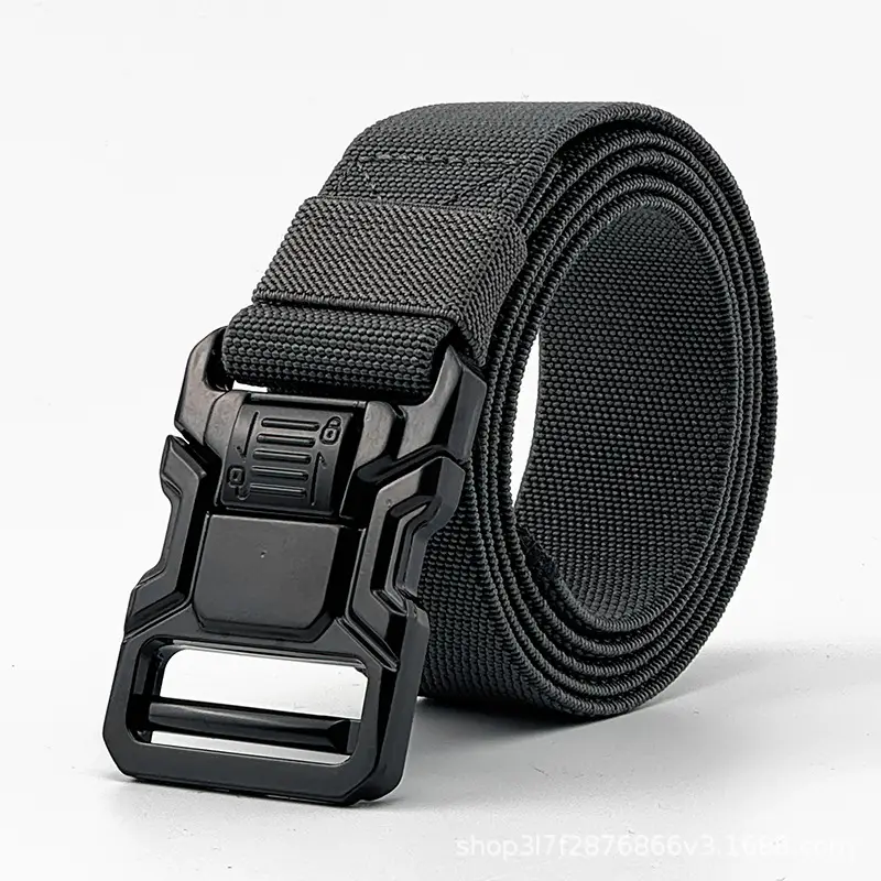 Military Tactical Magnetic Belt for Men Black - Image 31