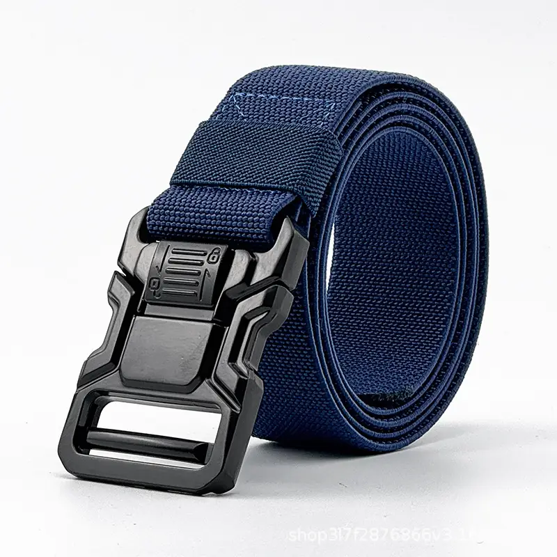 Military Tactical Magnetic Belt for Men Black - Image 32