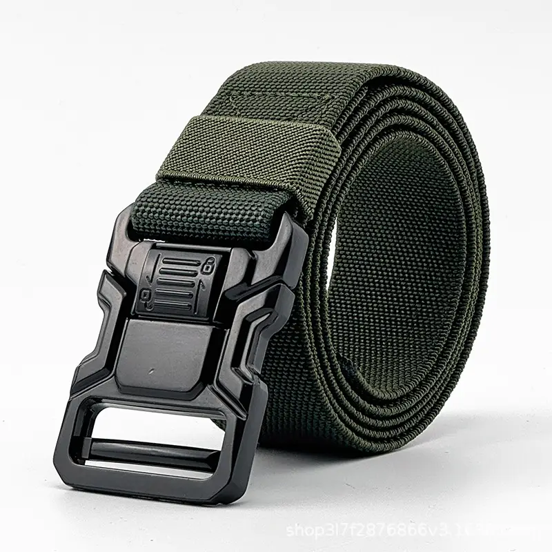 Military Tactical Magnetic Belt for Men Black - Image 33