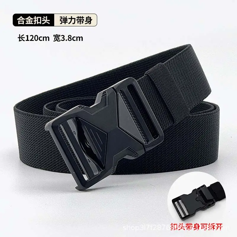 Military Tactical Magnetic Belt for Men Black - Image 40