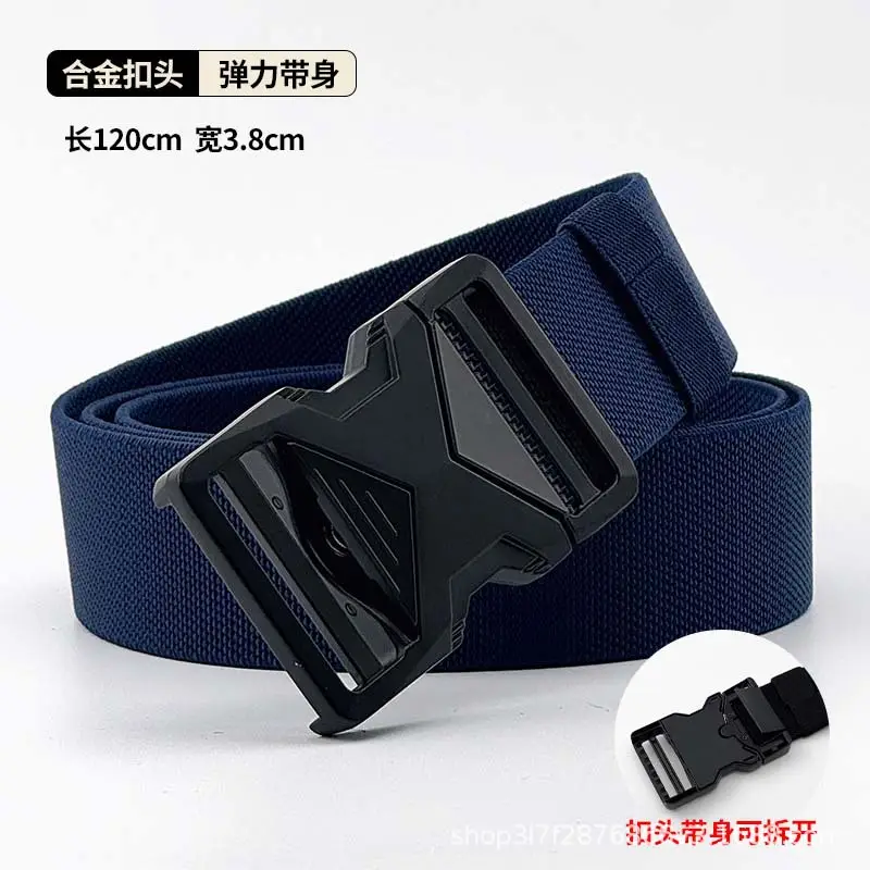 Military Tactical Magnetic Belt for Men Black - Image 42