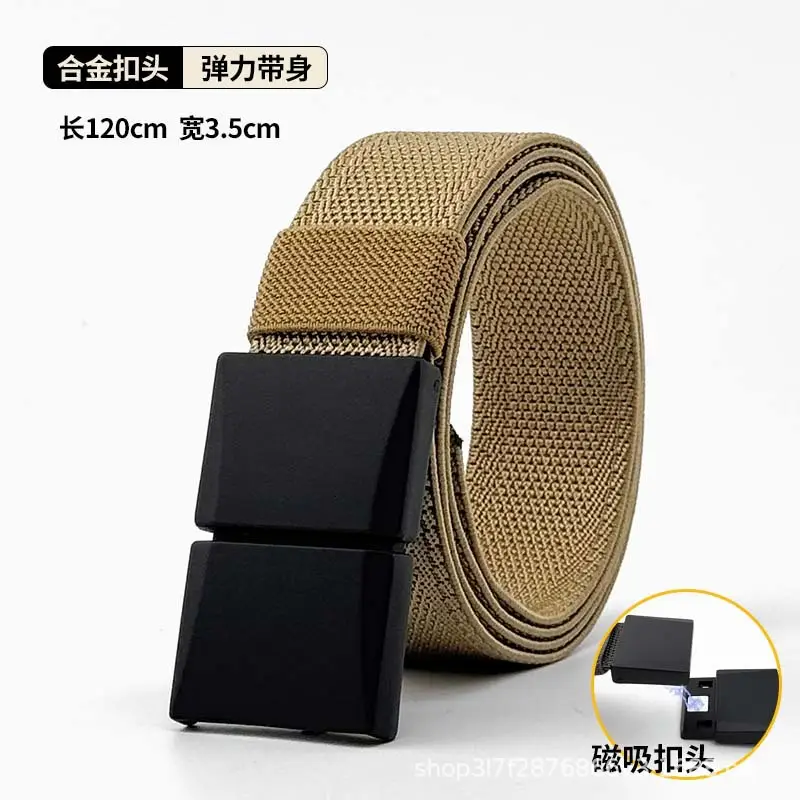 Military Tactical Magnetic Belt for Men Black - Image 47