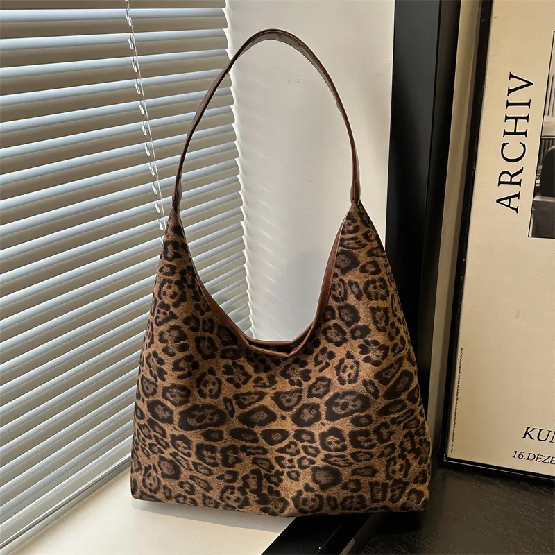 Leopard Tote Bag Women 2024 Korean Style - Image 4
