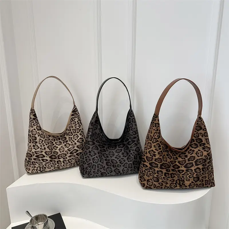 Leopard Tote Bag Women 2024 Korean Style - Image 7