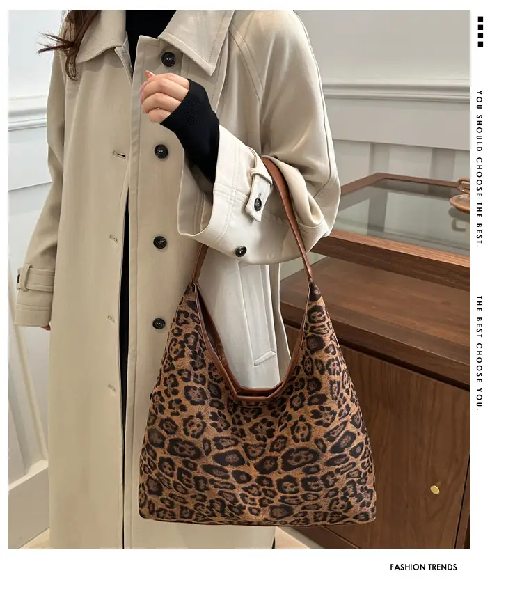 Leopard Tote Bag Women 2024 Korean Style — feature 2
