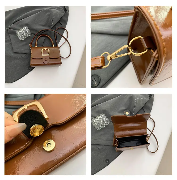 Black Crossbody Shoulder Bag for Women 2024 Winter — feature 10