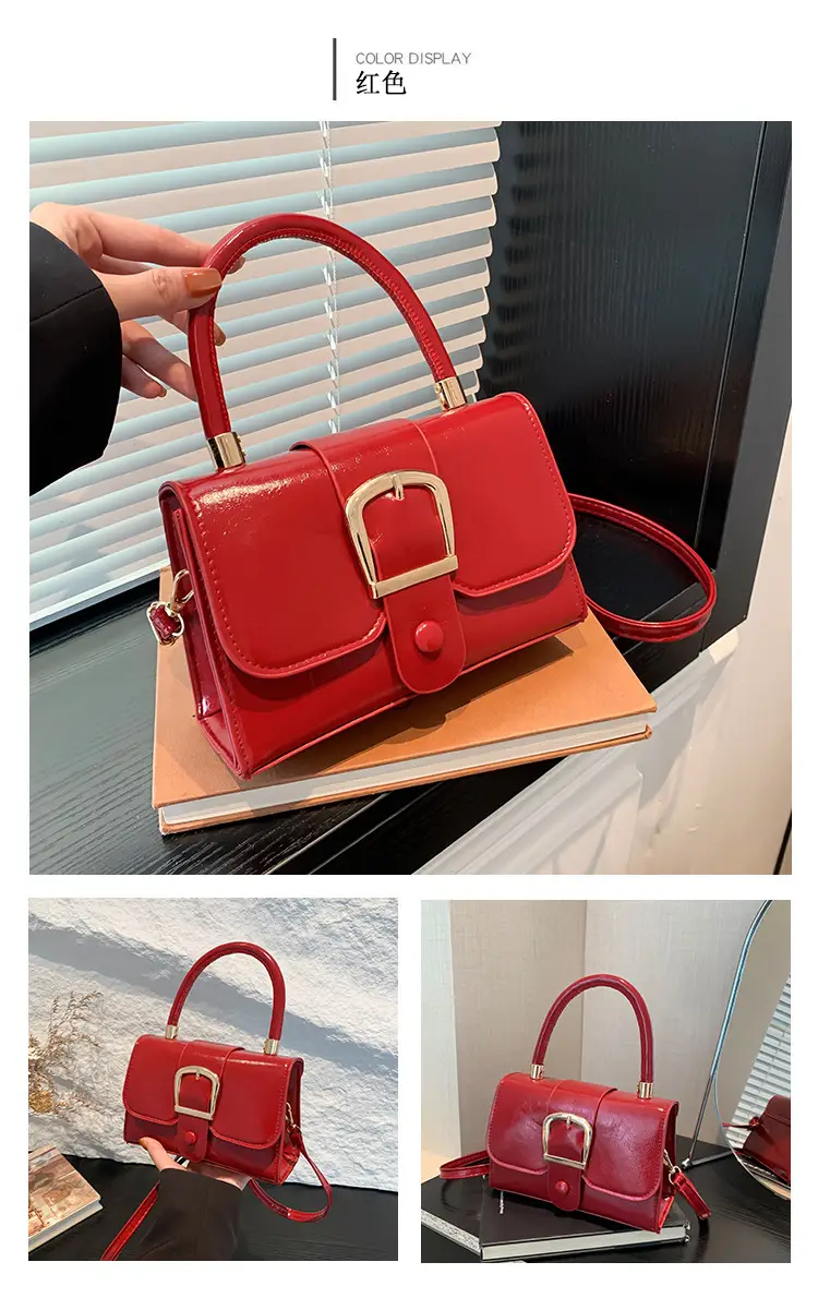 Black Crossbody Shoulder Bag for Women 2024 Winter — feature 12