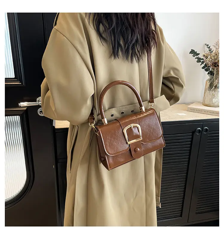 Black Crossbody Shoulder Bag for Women 2024 Winter — feature 16