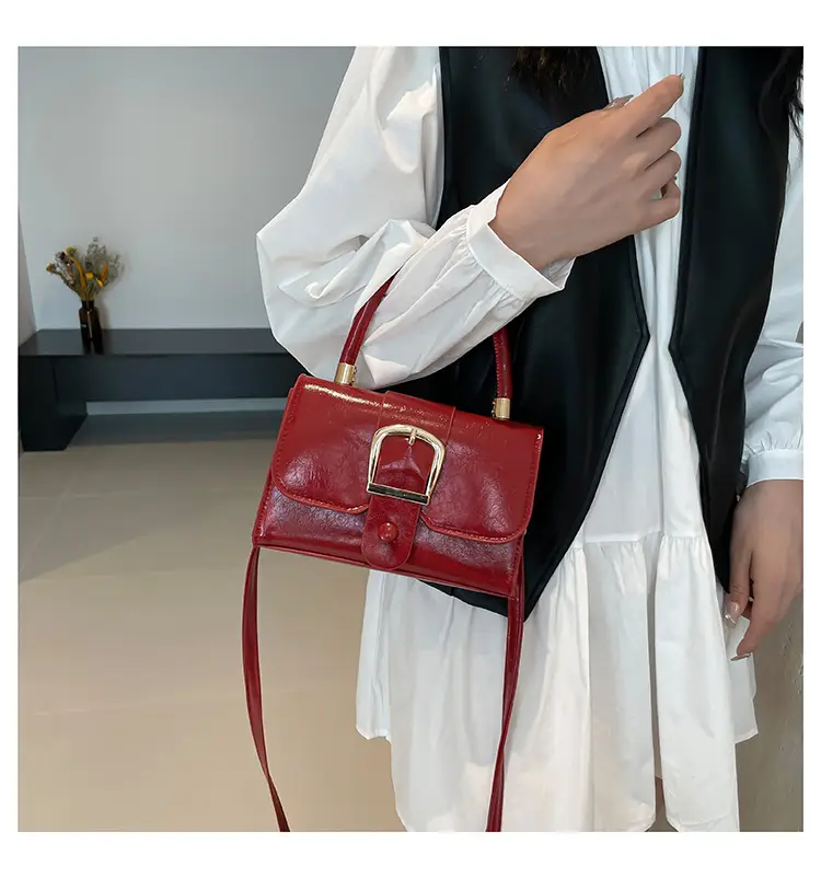 Black Crossbody Shoulder Bag for Women 2024 Winter — feature 20