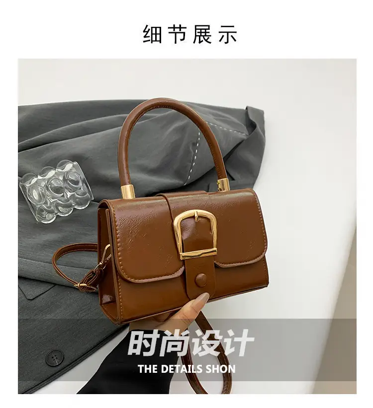 Black Crossbody Shoulder Bag for Women 2024 Winter — feature 4