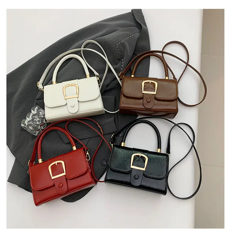Black Crossbody Shoulder Bag for Women 2024 Winter — feature 9