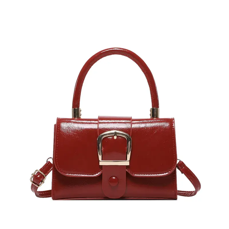 Black Crossbody Shoulder Bag for Women 2024 Winter - Image 2