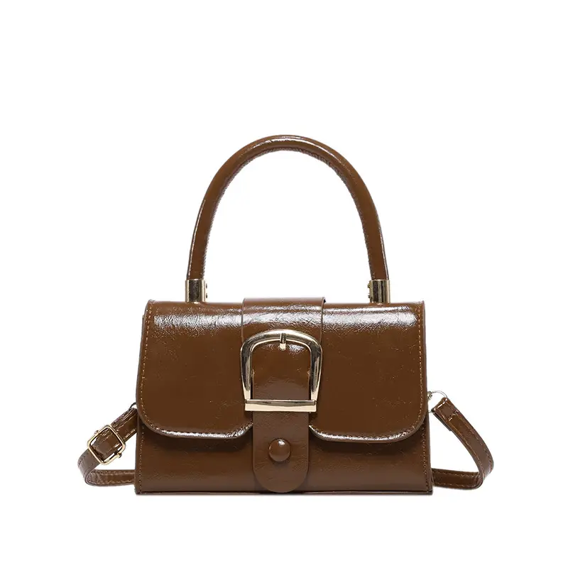 Black Crossbody Shoulder Bag for Women 2024 Winter - Image 4