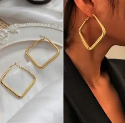 Silver Round Earrings for Women 2024 New Arrival - Image 20