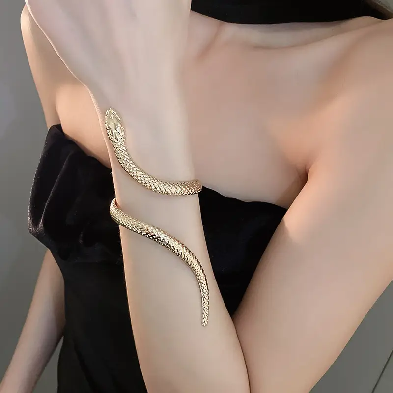 Gold Snake Bracelet Ring Set for Women — feature 16