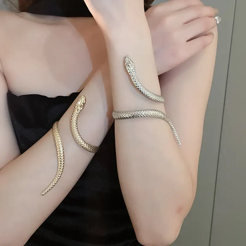 Gold Snake Bracelet Ring Set for Women — feature 20