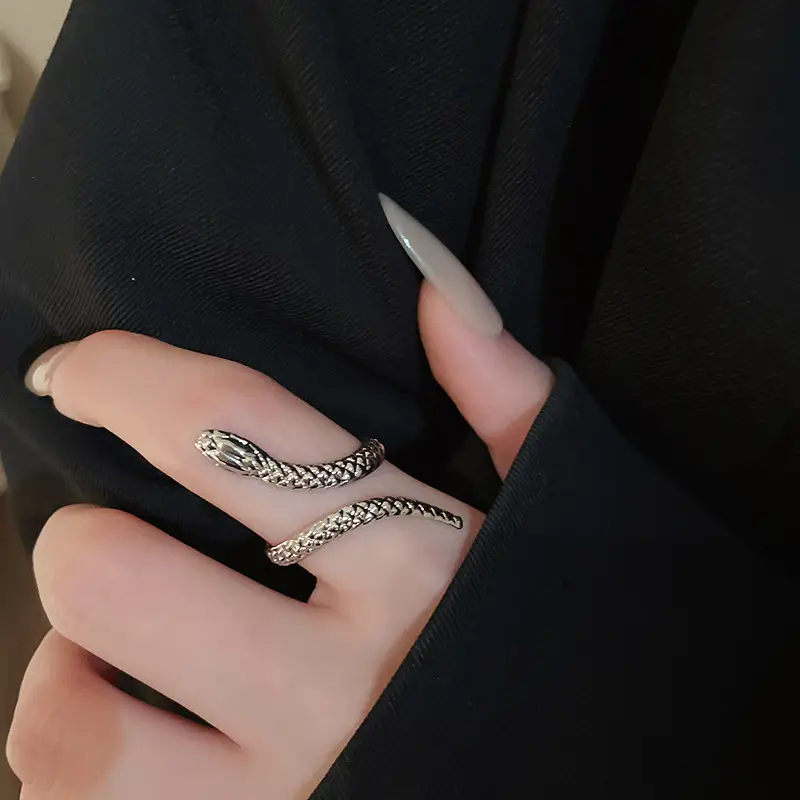 Gold Snake Bracelet Ring Set for Women — feature 27