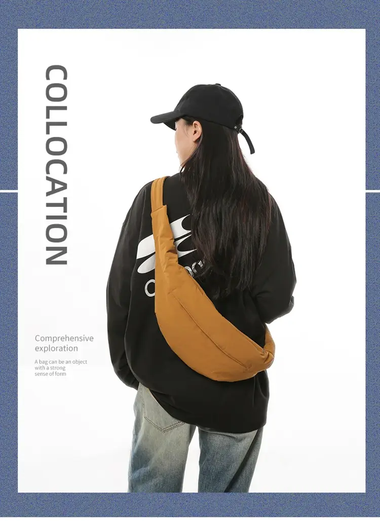 Large Capacity Japanese Style Shoulder Bag — feature 1