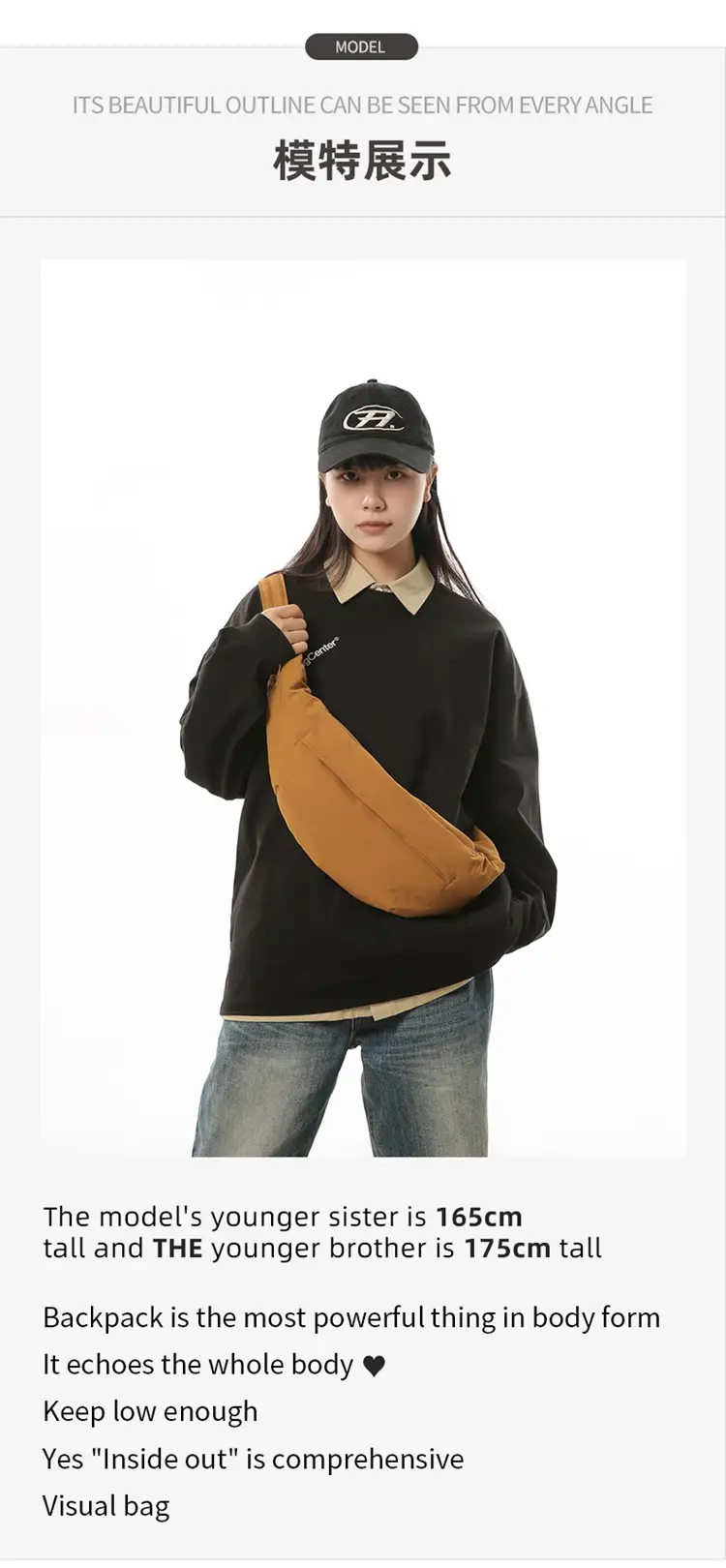 Large Capacity Japanese Style Shoulder Bag — feature 8