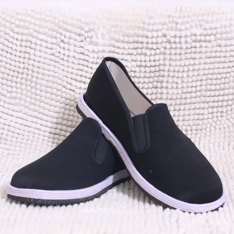 Women Slip-On Casual Shoes Black White 2025 - Image 4