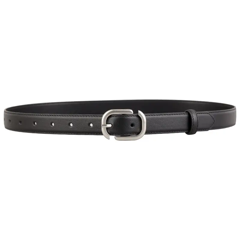 Ladies Genuine Leather Belt with Square Buckle - Image 8