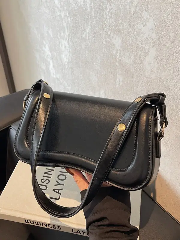 Red Square Crossbody Bag for Women 2024 - Image 5