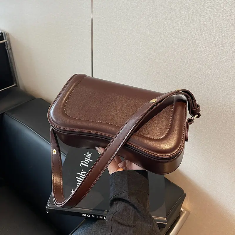 Red Square Crossbody Bag for Women 2024 - Image 2