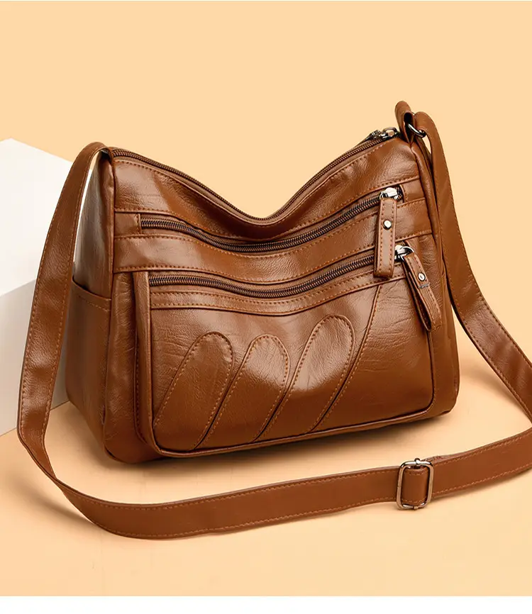 Black Quilted Shoulder Bag for Women — feature 15