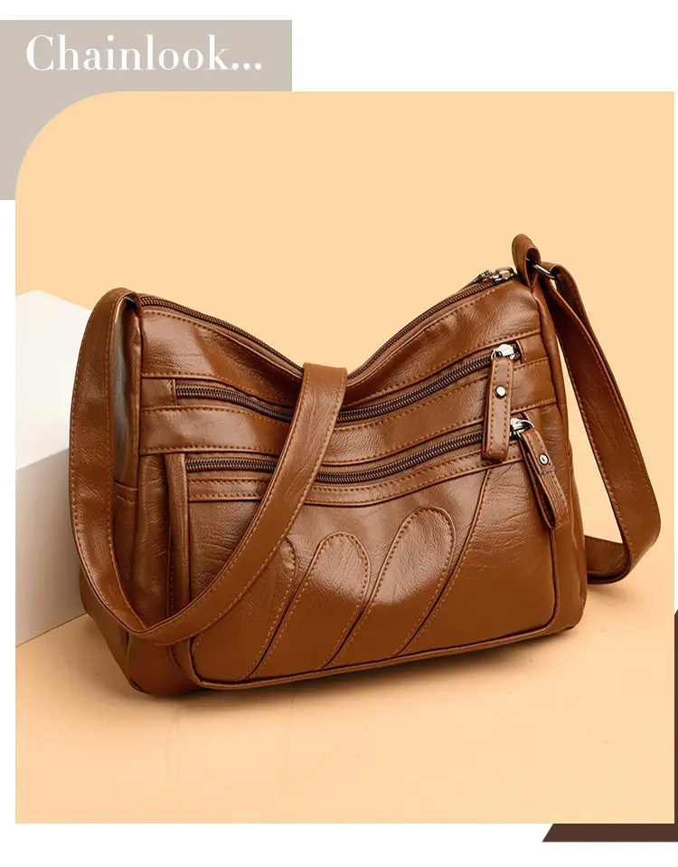 Black Quilted Shoulder Bag for Women — feature 16