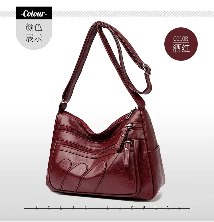 Black Quilted Shoulder Bag for Women — feature 28
