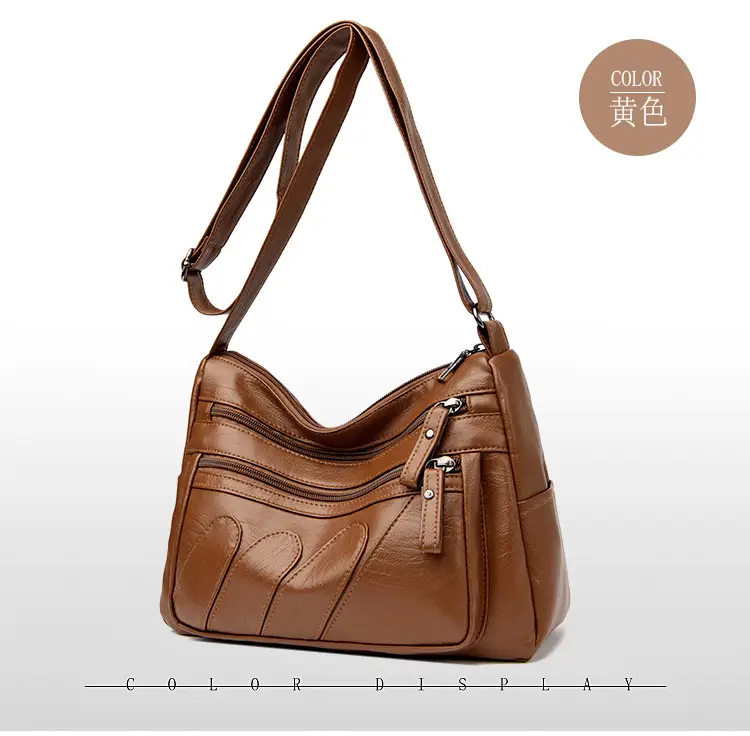 Black Quilted Shoulder Bag for Women — feature 29