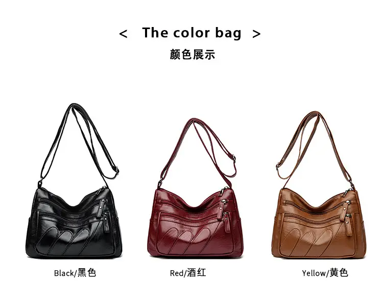 Black Quilted Shoulder Bag for Women — feature 8